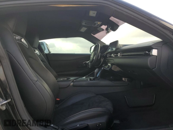 2021 Toyota Supra 2.0 with VIN WZ1DB2C02MW045335, listed as a Copart auction lot 44009215 with 37,882 mi miles and Salvage title. Bid and sale history available at DreamBid. Image 11.