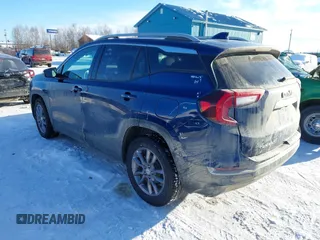 2023 GMC Terrain SLT with VIN 3GKALVEG3PL191820, listed as a IAAI auction lot 41701655 with 39,211 mi miles and . Bid and sale history available at carsss.com. Image 3.