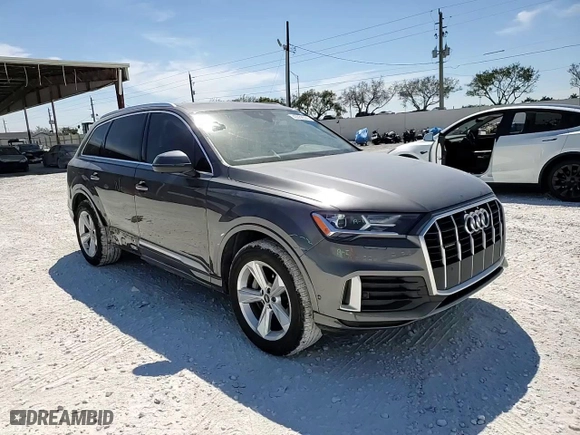 2021 Audi Q7 Premium with VIN WA1AJAF77MD029807, listed as a Copart auction lot 49939595 with 66,559 mi miles and Salvage Title. Bid and sale history available at carsss.com. Image 11.