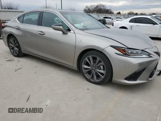 2021 Lexus ES with VIN 58AGZ1B17MU109042, listed as a Copart auction lot 87508285 with 37,163 mi miles and Salvage Title. Bid and sale history available at carsss.com. Image 4.