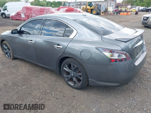 2014 Nissan Maxima S with VIN 1N4AA5AP9EC432415, listed as a IAAI auction lot 42230164 with 149,080 mi miles and . Bid and sale history available at DreamBid. Image 3.