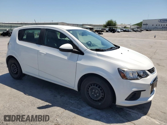 2018 Chevrolet Sonic LT with VIN 1G1JG6SH3J4108170, listed as a Copart auction lot 53712125 with 148,146 mi miles and Salvage title. Bid and sale history available at DreamBid. Image 4.