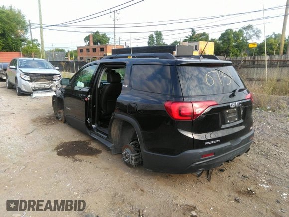 2019 GMC Acadia SLT with VIN 1GKKNMLS9KZ280731, listed as a IAAI auction lot 39912872 with 50,433 mi miles. Bid and sale history available at carsss.com. Image 3.