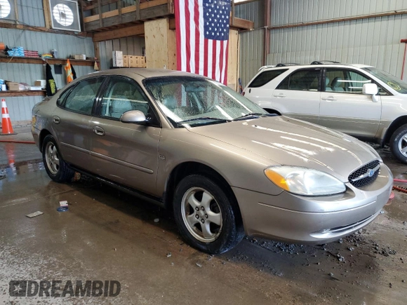 2003 Ford Taurus SES Standard with VIN 1FAFP55S23A183399, listed as a Copart auction lot 59362035 with 112,889 mi miles and Salvage title. Bid and sale history available at DreamBid. Image 4.