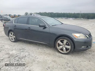 2007 Lexus GS 350 with VIN JTHBE96S470011485, listed as a Copart auction lot 69832444 with 196,931 mi miles and Salvage Title. Bid and sale history available at carsss.com. Image 4.