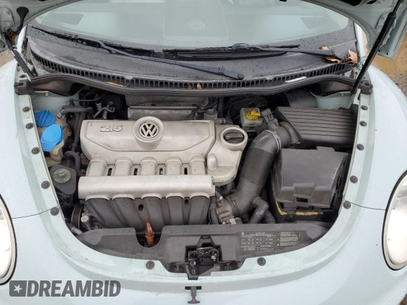 2010 Volkswagen Beetle with VIN 3VWRG3AL1AM004423, listed as a Copart auction lot 44448625 with 106,058 mi miles and Salvage Title. Bid and sale history available at DreamBid. Image 11.