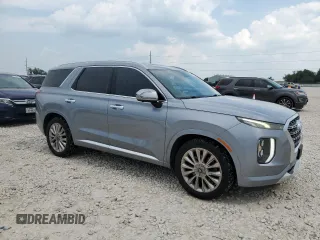2020 Hyundai Palisade Limited with VIN KM8R5DHE7LU076579, listed as a Copart auction lot 55016735 with 87,034 mi miles and Clean title. Bid and sale history available at DreamBid. Image 4.