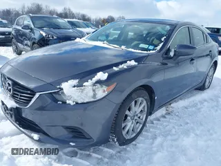 2015 Mazda 6 i Sport with VIN JM1GJ1U6XF1175925, listed as a IAAI auction lot 41704201 with 115,404 mi miles. Bid and sale history available at carsss.com. Image 18.