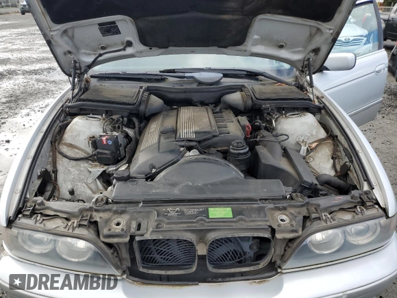 2001 BMW 5 Series 525i z VIN WBADT43431GX22910, wystawiony jako Copart lot #51166145 z przebiegiem 153 615 mil mil oraz Szkoda całkowita • Salvage title. Historia ofert i sprzedaży dostępna na DreamBid. Obrazek 11.