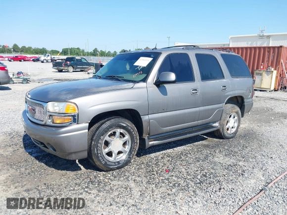 2005 GMC Yukon Denali z VIN 1GKEK63U35J229473, wystawiony jako IAAI lot #42266936 z przebiegiem 246 373 mil mil oraz . Historia ofert i sprzedaży dostępna na DreamBid. Obrazek 2.