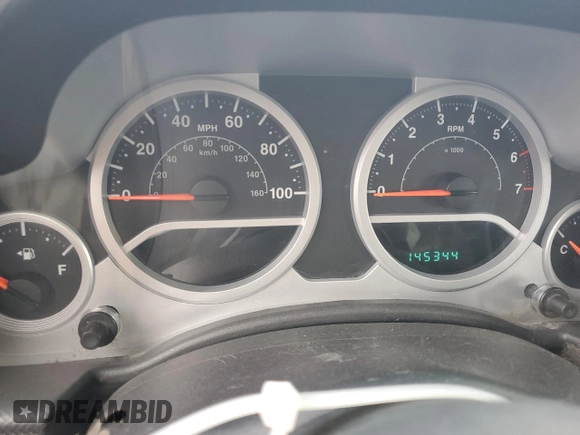2008 Jeep Wrangler Unlimited Rubicon with VIN 1J4GA69168L601217, listed as a Copart auction lot 81618164 with 145,344 mi miles and Clean Title. Bid and sale history available at carsss.com. Image 9.