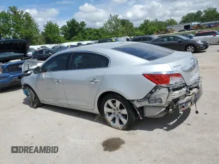 2010 Buick LaCrosse CXL with VIN 1G4GC5EGXAF202296, listed as a Copart auction lot 61000955 with Not provided miles and Salvage title. Bid and sale history available at DreamBid. Image 2.