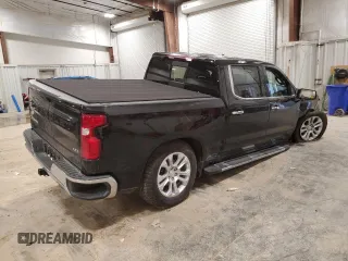 2024 Chevrolet Silverado 1500 LTZ with VIN 1GCUDGE87RZ335469, listed as a Copart auction lot 48247945 with 5,874 mi miles and Salvage Title. Bid and sale history available at DreamBid. Image 3.