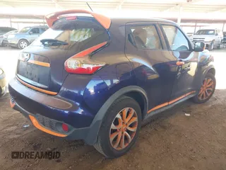 2015 Nissan Juke S with VIN JN8AF5MR1FT512368, listed as a IAAI auction lot 42101593 with 82,849 mi miles and . Bid and sale history available at DreamBid. Image 4.