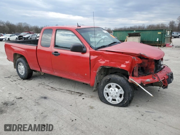 2008 Chevrolet Colorado LS with VIN 1GCDT199988157295, listed as a Copart auction lot 51113585 with 112,693 mi miles and Salvage Title. Bid and sale history available at carsss.com. Image 4.