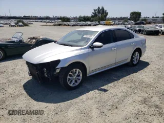 2017 Volkswagen Passat S with VIN 1VWAT7A30HC083255, listed as a Copart auction lot 60651695 with 153,879 mi miles and Salvage title. Bid and sale history available at DreamBid. Image 1.