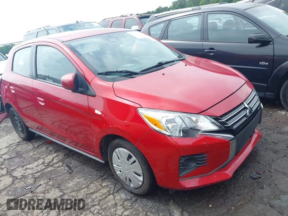 2021 Mitsubishi Mirage ES z VIN ML32AUHJ1MH009083, wystawiony jako IAAI lot #42189679 z przebiegiem 65 169 mil mil oraz . Historia ofert i sprzedaży dostępna na DreamBid. Obrazek 1.
