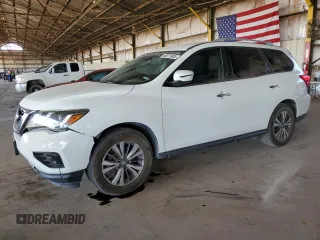 2019 Nissan Pathfinder SL with VIN 5N1DR2MN7KC624318, listed as a Copart auction lot 58071885 with 123,815 mi miles and Clean title. Bid and sale history available at DreamBid. Image 1.