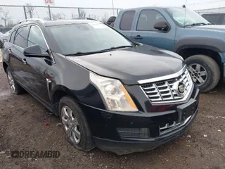 2014 Cadillac SRX Luxury Collection with VIN 3GYFNBE35ES569527, listed as a IAAI auction lot 41952555 with 152,978 mi miles. Bid and sale history available at carsss.com. Image 1.