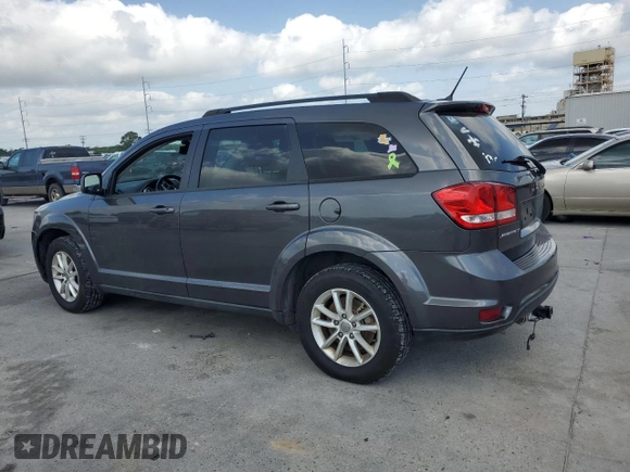 2014 Dodge Journey SXT with VIN 3C4PDCBG8ET140984, listed as a Copart auction lot 54408445 with 135,290 mi miles and Salvage Title. Bid and sale history available at DreamBid. Image 2.