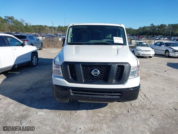 2020 Nissan NV Cargo S with VIN 1N6BF0KY5LN807208, listed as a IAAI auction lot 41253736 with 31,318 mi miles. Bid and sale history available at carsss.com. Image 12.