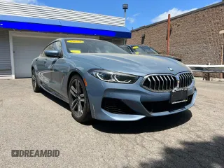 2020 BMW 8 Series 840i with VIN WBAGV2C04LCD51052, listed as a Copart auction lot 53079133 with 28,184 mi miles. Bid and sale history available at carsss.com. Image 1.