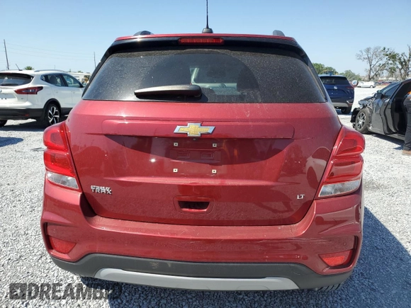 2020 Chevrolet Trax LT with VIN 3GNCJLSB9LL254802, listed as a Copart auction lot 52716865 with 59,831 mi miles and Salvage Title. Bid and sale history available at carsss.com. Image 6.