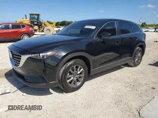 2021 Mazda CX-9 Sport with VIN JM3TCBBY6M0506576, listed as a Copart auction lot 56307514 with 36,310 mi miles and Salvage Title. Bid and sale history available at carsss.com. Image 1.