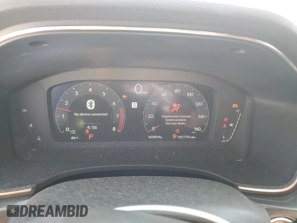 2024 Acura Integra Technology with VIN 19UDE4H63RA002868, listed as a Copart auction lot 57478175 with 41,770 mi miles and Salvage title. Bid and sale history available at DreamBid. Image 9.