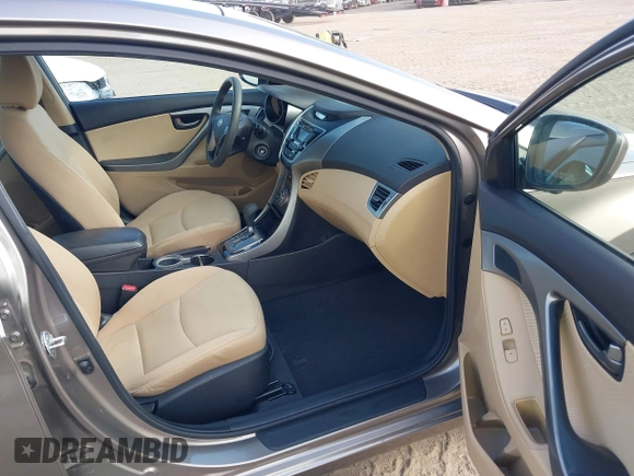 2013 Hyundai Elantra GLS with VIN 5NPDH4AE8DH329985, listed as a IAAI auction lot 42685574 with 55,906 mi miles and . Bid and sale history available at DreamBid. Image 5.