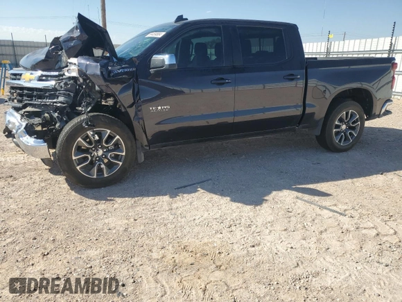 2024 Chevrolet Silverado 1500 LT with VIN 3GCPACEK2RG393970, listed as a Copart auction lot 68469884 with Not Provided miles and Salvage Title. Bid and sale history available at DreamBid. Image 1.