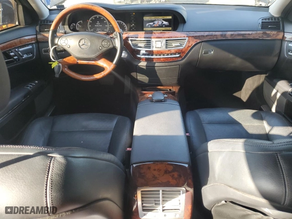 2010 Mercedes-Benz S-Class S 550 with VIN WDDNG7BB4AA321100, listed as a Copart auction lot 44456305 with 161,451 mi miles and Salvage Title. Bid and sale history available at carsss.com. Image 8.