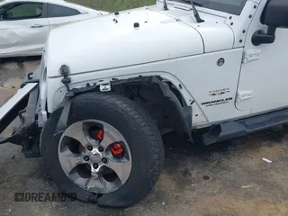2017 Jeep Wrangler Unlimited Sahara with VIN 1C4BJWEG3HL752719, listed as a IAAI auction lot 41892600 with 127,486 mi miles. Bid and sale history available at carsss.com. Image 19.