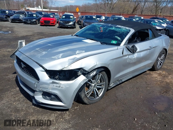2016 Ford Mustang EcoBoost Premium with VIN 1FATP8UH1G5325654, listed as a IAAI auction lot 41879221 with 90,210 mi miles and . Bid and sale history available at carsss.com. Image 2.