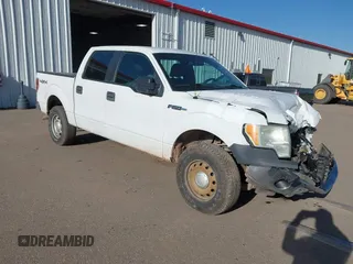 2012 Ford F-150 XL with VIN 1FTFW1EF1CFA43422, listed as a IAAI auction lot 42017180 with 174,553 mi miles. Bid and sale history available at carsss.com. Image 1.