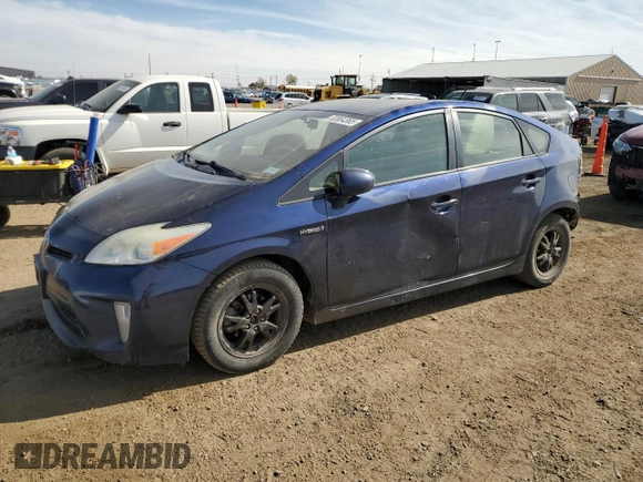 2014 Toyota Prius Four with VIN JTDKN3DU4E1735901, listed as a Copart auction lot 53864365 with 211,676 mi miles and Salvage Title. Bid and sale history available at DreamBid. Image 1.