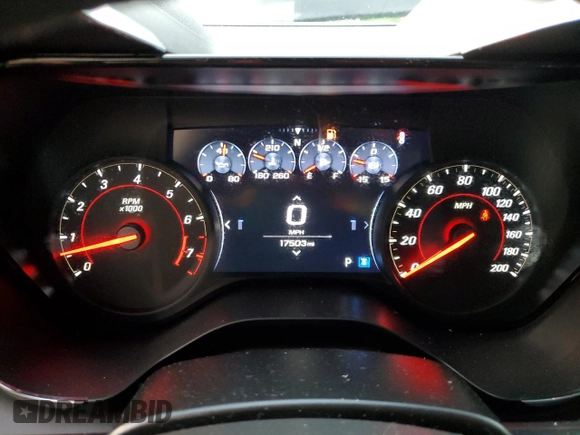 2023 Chevrolet Camaro ZL1 z VIN 1G1FK1R64P0104947, wystawiony jako Copart lot #56560435 z przebiegiem 17 503 mil mil oraz Szkody całkowita. Historia ofert i sprzedaży dostępna na DreamBid. Obrazek 9.