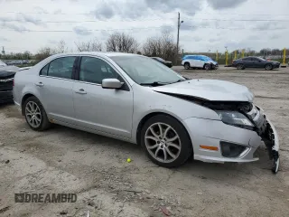 2012 Ford Fusion SEL with VIN 3FAHP0JA0CR338207, listed as a Copart auction lot 51502495 with 97,904 mi miles and Salvage Title. Bid and sale history available at carsss.com. Image 4.