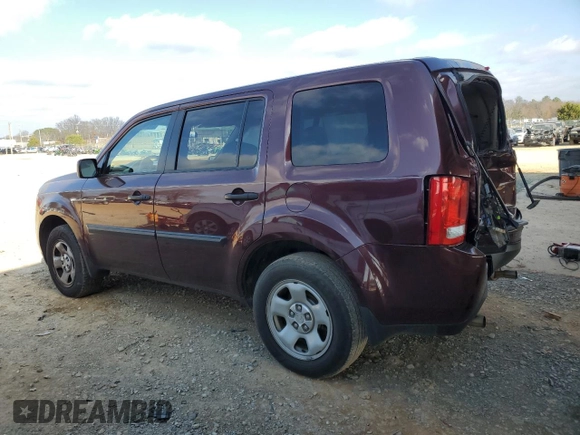 2015 Honda Pilot LX with VIN 5FNYF4H27FB049432, listed as a Copart auction lot 87842215 with 78,116 mi miles and Salvage Title. Bid and sale history available at DreamBid. Image 2.