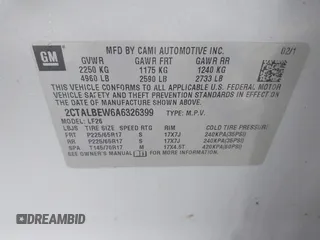2010 GMC Terrain SLE-1 z VIN 2CTALBEW6A6326399, wystawiony jako IAAI lot #41819604 z przebiegiem 260 595 mil mil oraz . Historia ofert i sprzedaży dostępna na DreamBid. Obrazek 9.