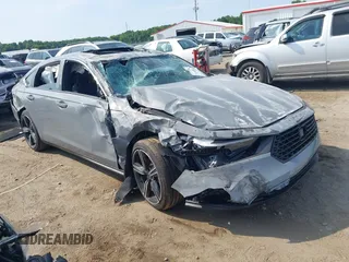2025 Honda Accord Sport with VIN 1HGCY2F56SA034110, listed as a IAAI auction lot 42310159 with 2,340 mi miles and . Bid and sale history available at DreamBid. Image 1.