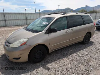 2008 Toyota Sienna CE z VIN 5TDZK23C98S206042, wystawiony jako Copart lot #62013295 z przebiegiem 190 937 mil mil oraz Czysty tytuł • Clean title. Historia ofert i sprzedaży dostępna na DreamBid. Obrazek 1.