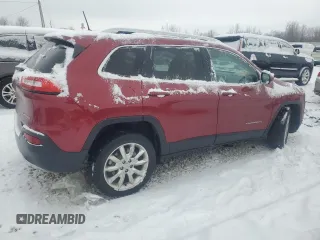 2017 Jeep Cherokee Limited with VIN 1C4PJLDS0HW578049, listed as a Copart auction lot 88270615 with 89,625 mi miles and Clean Title. Bid and sale history available at carsss.com. Image 3.