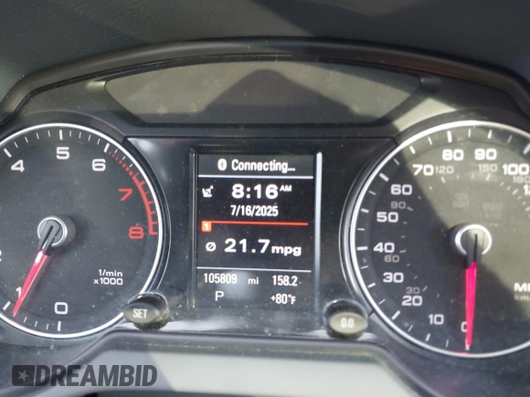 2015 Audi Q5 Premium Plus with VIN WA1LFAFP9FA144987, listed as a IAAI auction lot 42717013 with 105,809 mi miles and . Bid and sale history available at DreamBid. Image 7.