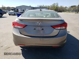 2013 Hyundai Elantra GLS z VIN 5NPDH4AE1DH256619, wystawiony jako Copart lot #50624295 z przebiegiem 99 006 mil mil oraz Szkoda całkowita • Salvage title. Historia ofert i sprzedaży dostępna na DreamBid. Obrazek 6.