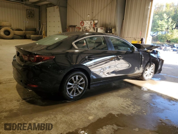 2024 Mazda 3 S with VIN 3MZBPAAM3RM429443, listed as a Copart auction lot 76621514 with Not Provided miles and Salvage Title. Bid and sale history available at DreamBid. Image 3.