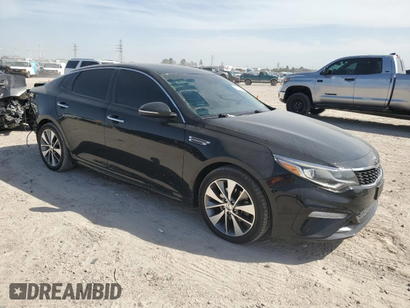 2019 Kia Optima LX with VIN 5XXGT4L35KG295696, listed as a Copart auction lot 49212205 with 78,295 mi miles and Salvage Title. Bid and sale history available at carsss.com. Image 4.