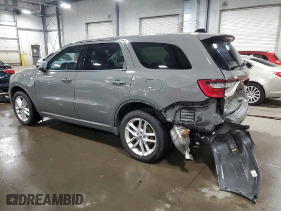 2023 Dodge Durango GT Plus with VIN 1C4RDJDG9PC687805, listed as a Copart auction lot 52167565 with 41,177 mi miles and Salvage Title. Bid and sale history available at carsss.com. Image 2.