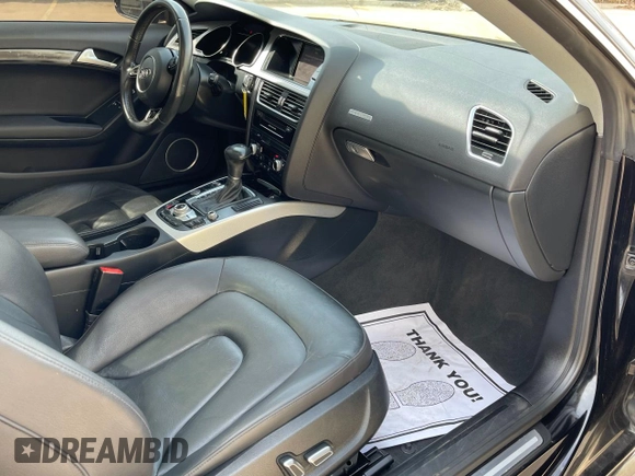 2016 Audi A5 Premium Plus с VIN WAUM2AFR4GA007106, выставлен на аукционе Copart как лот 50453185 с пробегом 95 089 миль миль и Чистый • Clean title. История ставок и продаж доступна на DreamBid. Изображение 5.