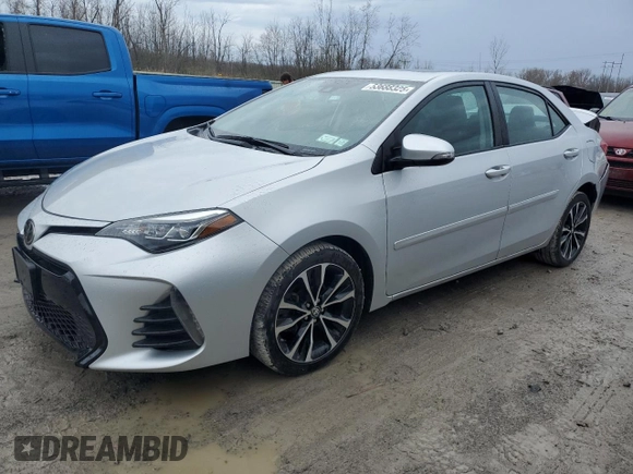 2019 Toyota Corolla L with VIN 2T1BURHE0KC175116, listed as a Copart auction lot 53688325 with 32,629 mi miles and Salvage Title. Bid and sale history available at DreamBid. Image 1.